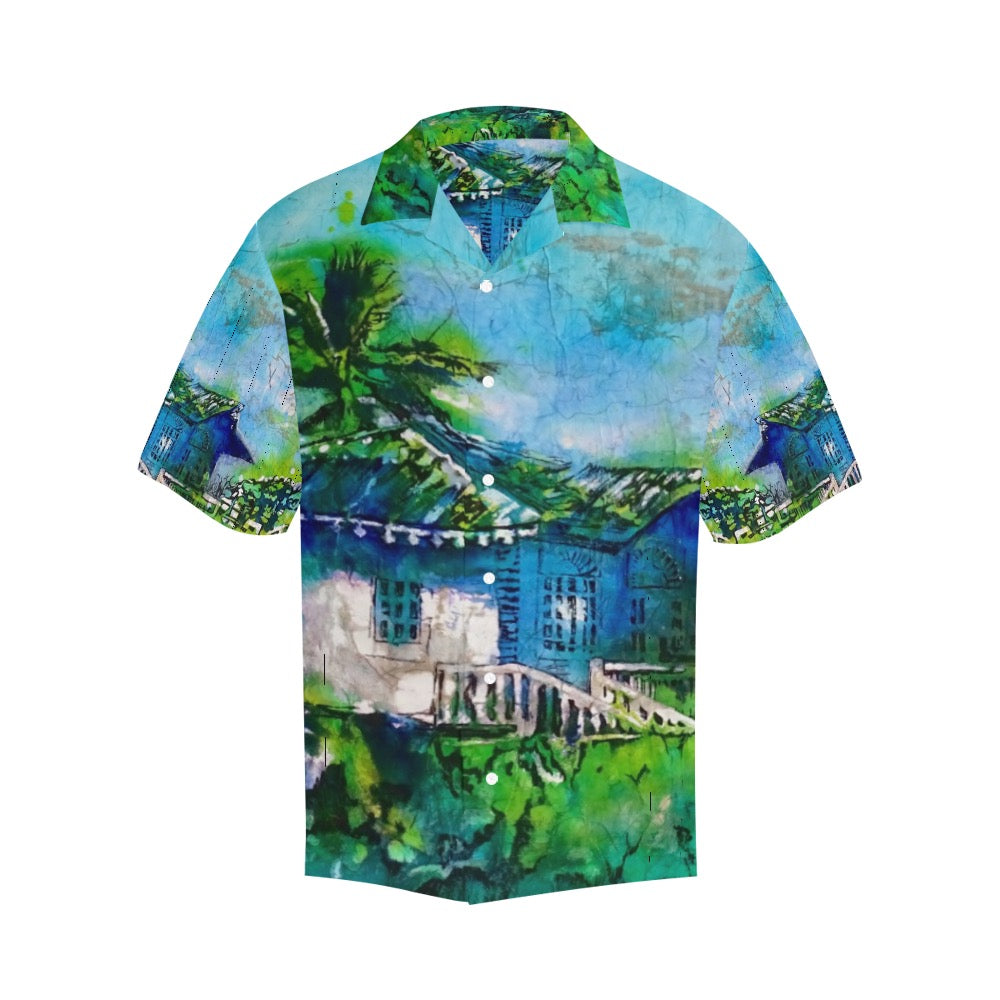 Batik Beach DR Men's Hawaiian Shirt