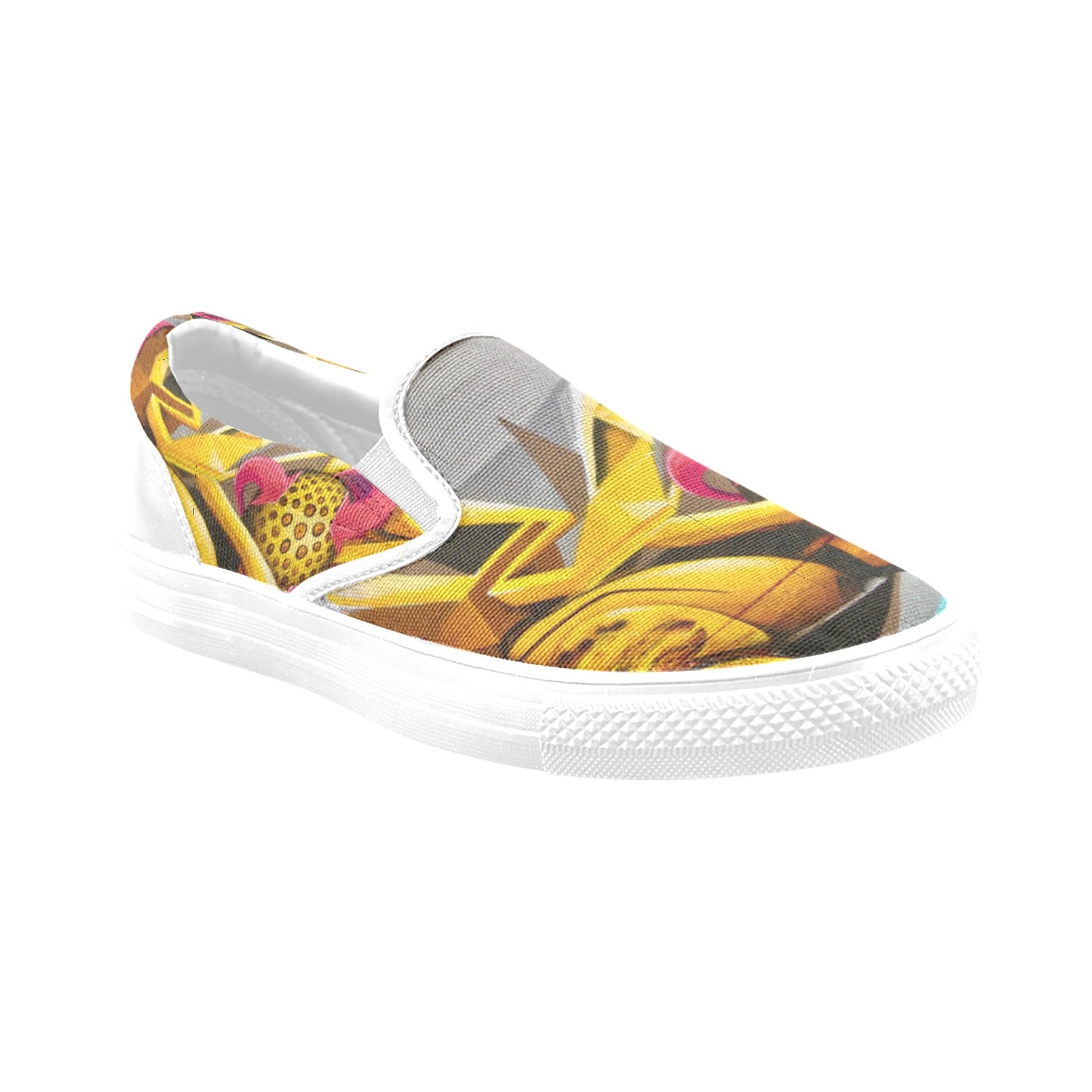 Graffiti Ball men’s shoes Slip-on Canvas