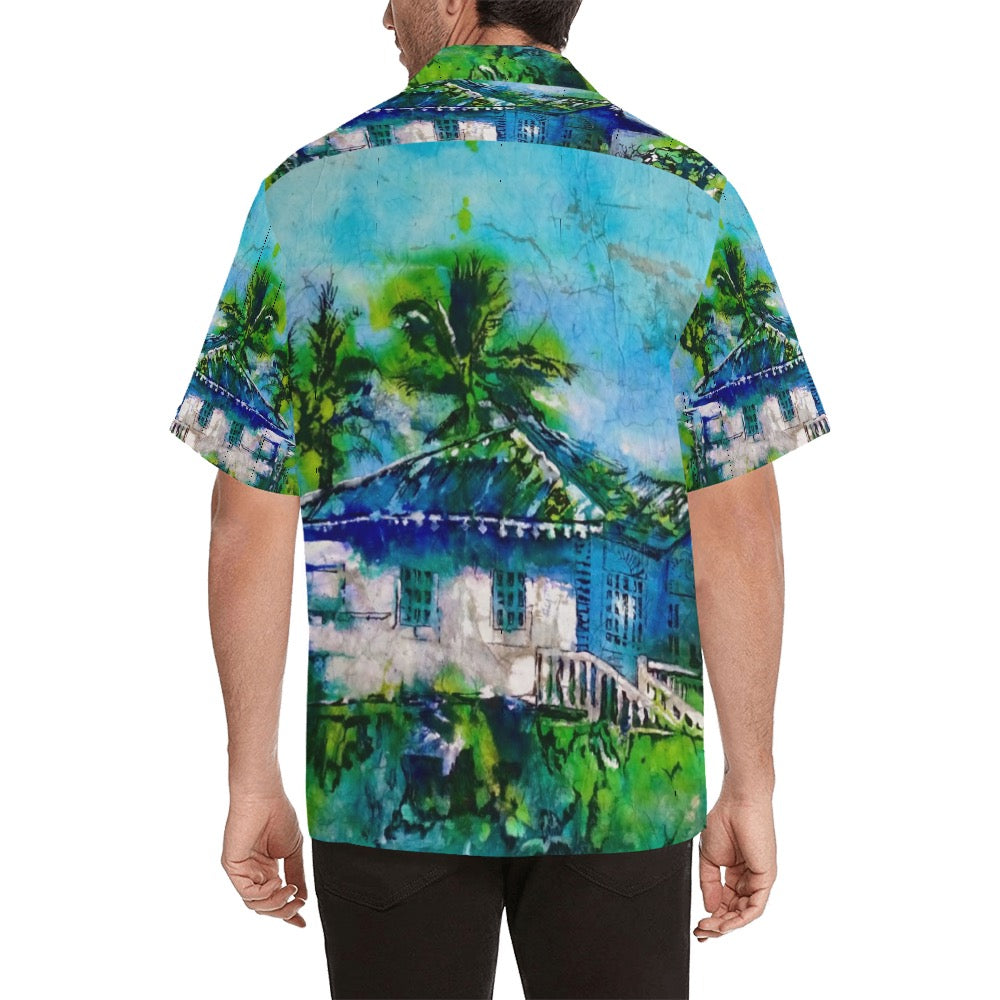 Batik Beach DR Men's Hawaiian Shirt