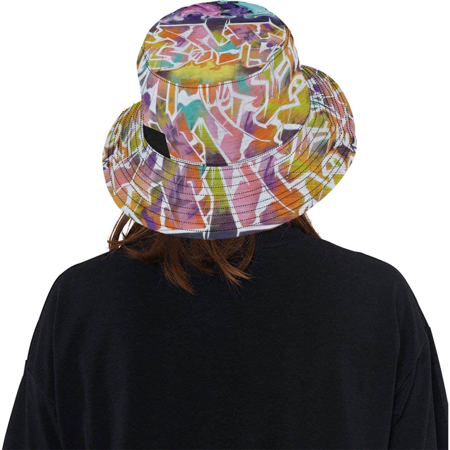 Graffiti City Hat Unisex Summer Bucket Hat