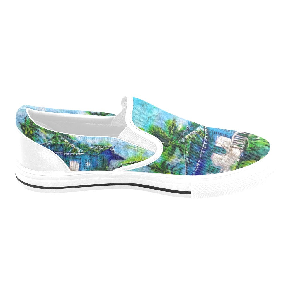 Batik Beach DR Ladies Shoes slip-on Canvas