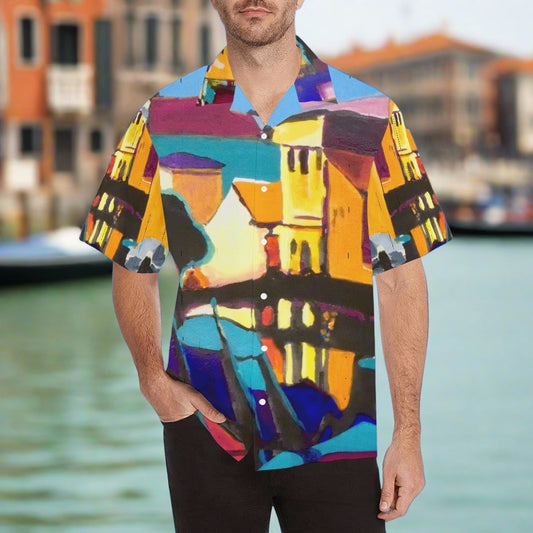 Venice Men's Hawaiian Shirt