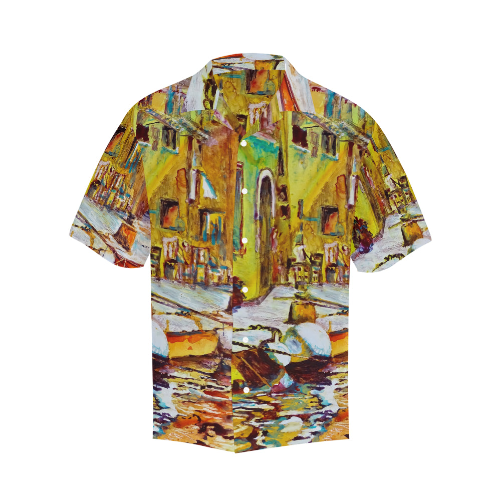 French Riviera Men's Hawaiian Shirt