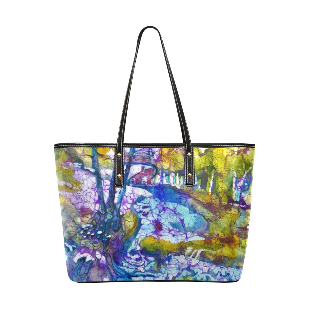 Batik Croatia Bag PU Leather Tote