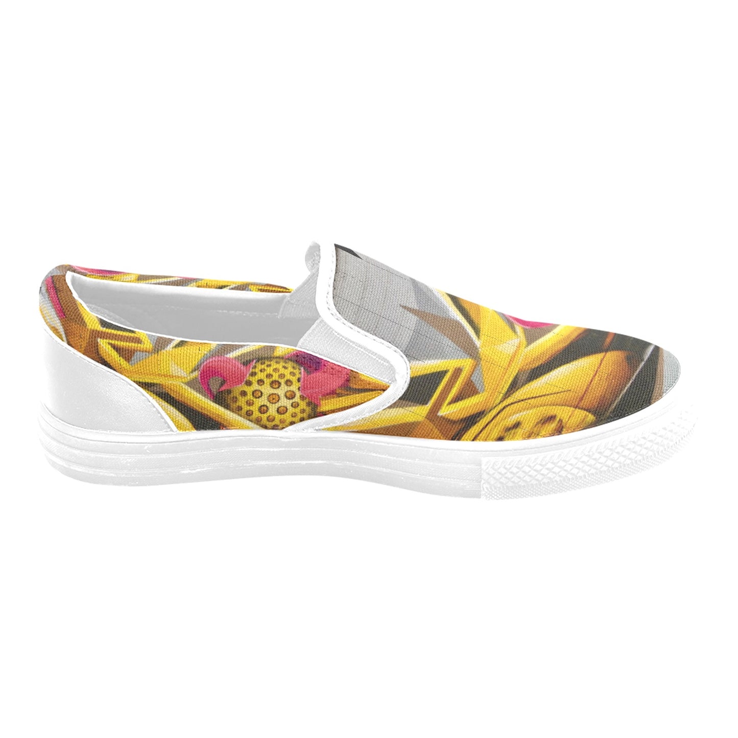 Graffiti Ball men’s shoes Slip-on Canvas