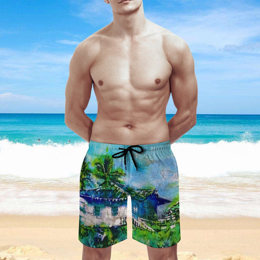 Batik Beach DR Men's Shorts