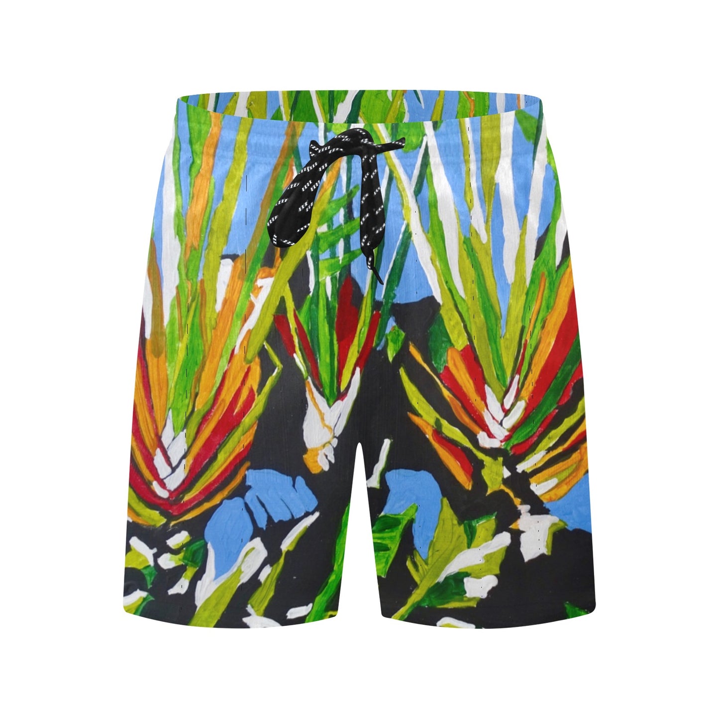 Kauai Botanical fan leaves Men's Shorts