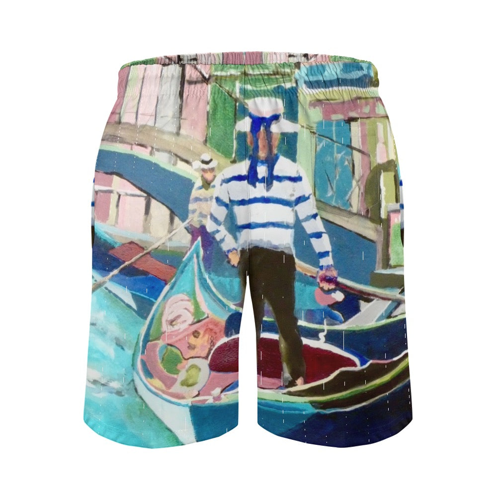 Venice Gondolier Men's casual beach shorts