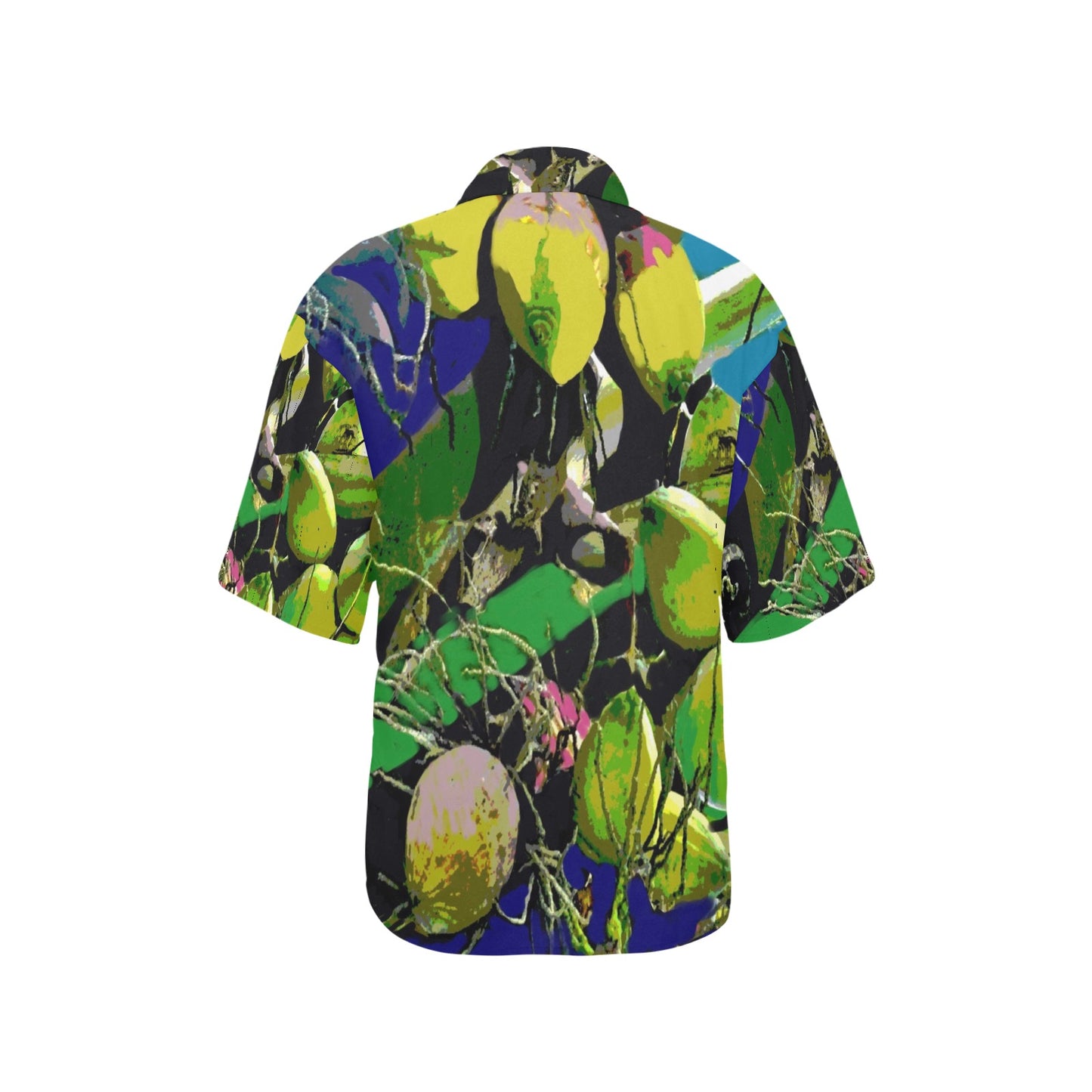 Kauai Coconuts Ladies Hawaiian Shirt