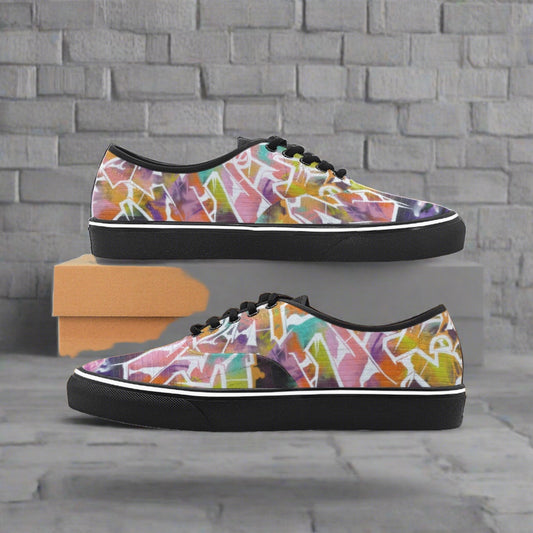 Graffiti City Men's Shoes Classic Canvas