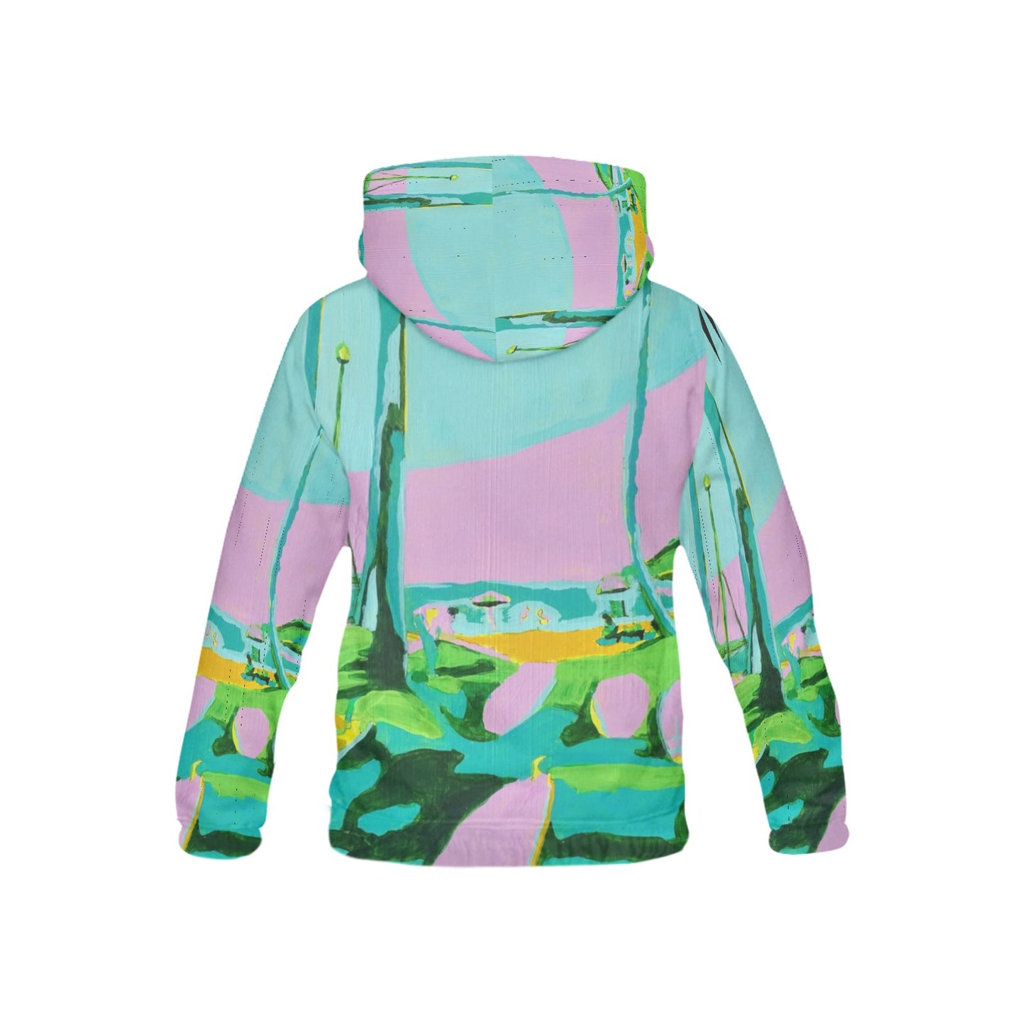 Kauai Beach kids Youth All Over Print Hoodie