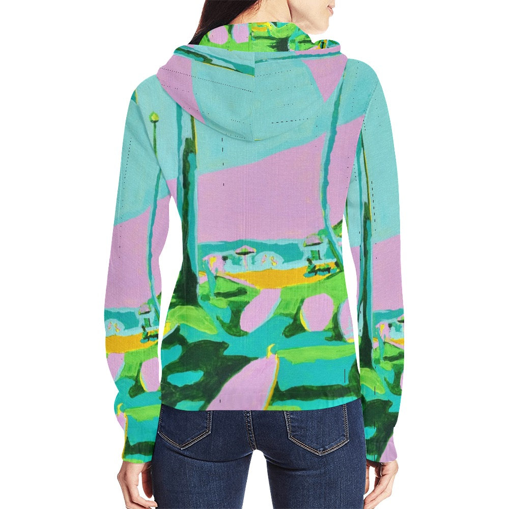 Kauai Beach Ladies hoodie Full Zip