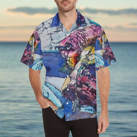 Batik Buoy Men's Hawaii Print Shirt