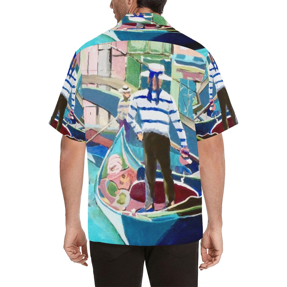 Venice Gondolier-Men's Hawaiian Shirt