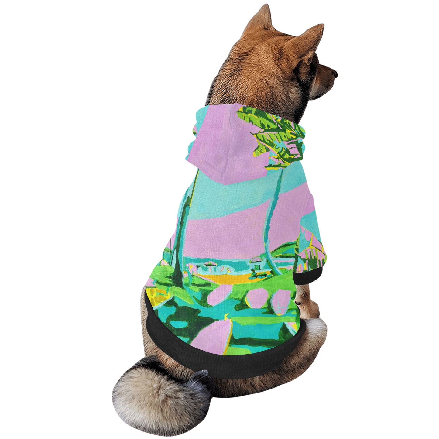 Kauai Beach Pet All Over Print Hoodie