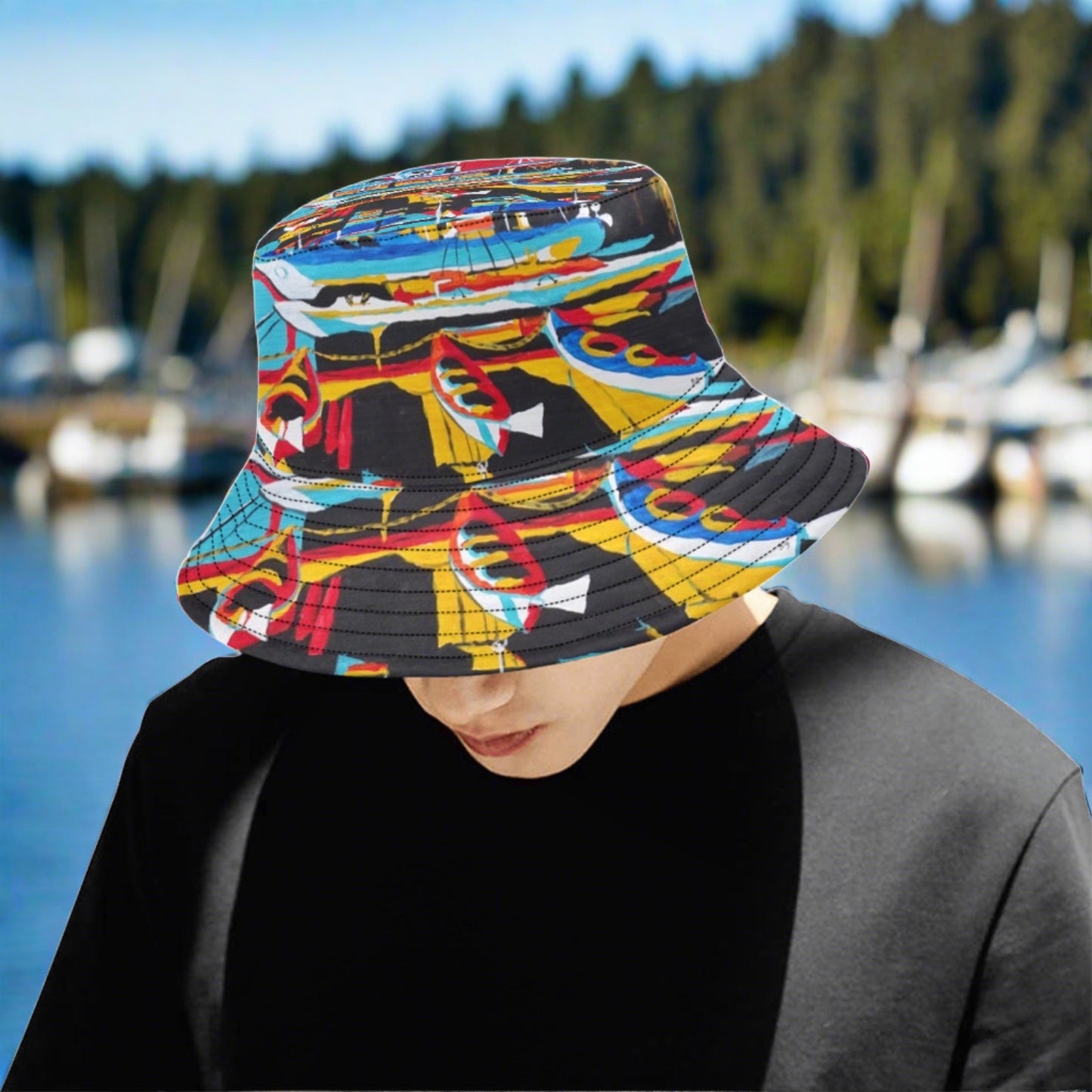 Roche Harbor Hat Bucket Hat