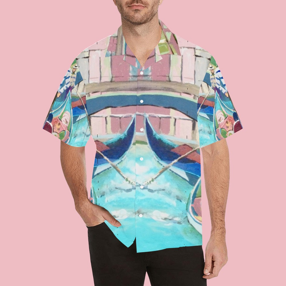 Venice Gondolier-Men's Hawaiian Shirt