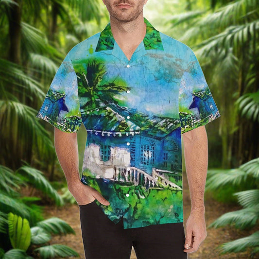 Batik Beach DR Men's Hawaiian Shirt