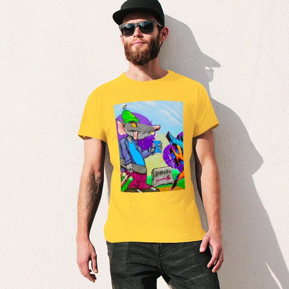 Graffiti Burnside Men's T-shirt 100% cotton