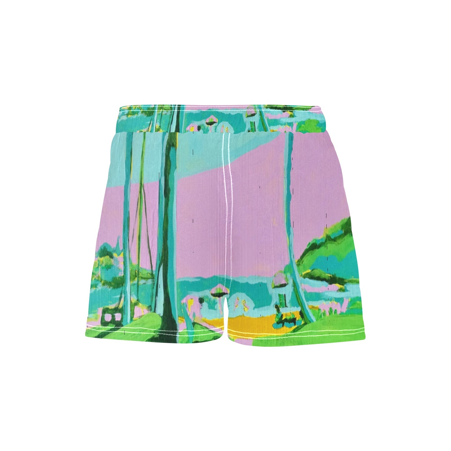 Kauai Beach Ladies Casual Board Shorts